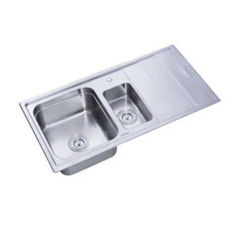 Chiuveta Freddo SN9012S, 2 Cuve dreapta, Anticalcar, Inox, 97*50cm